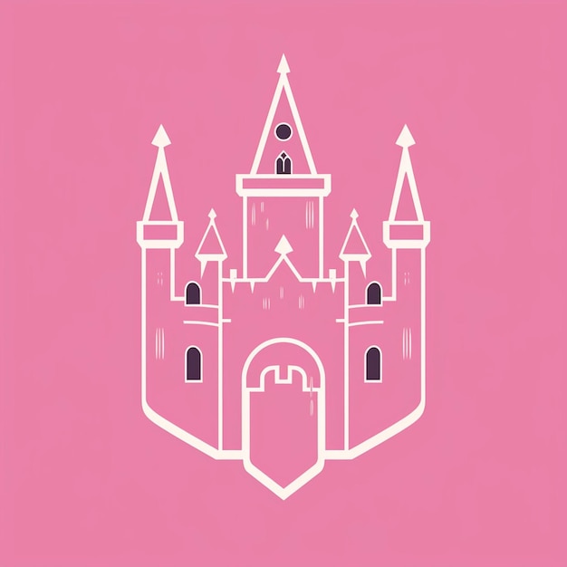 Pink logo design