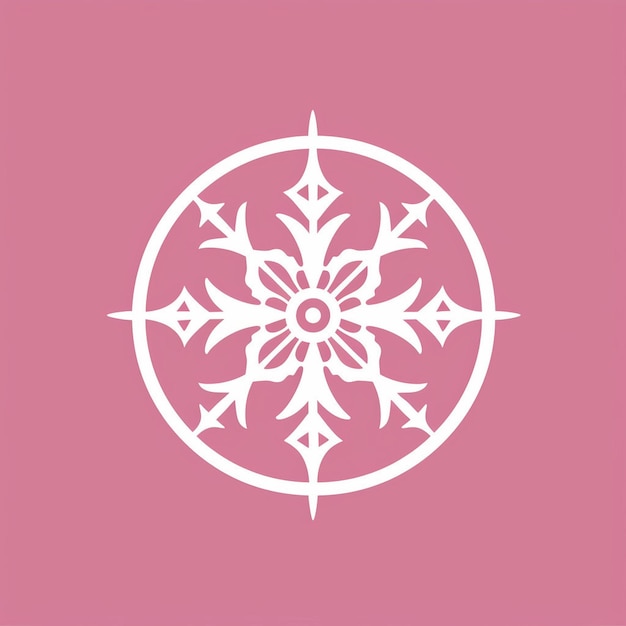 Pink logo design