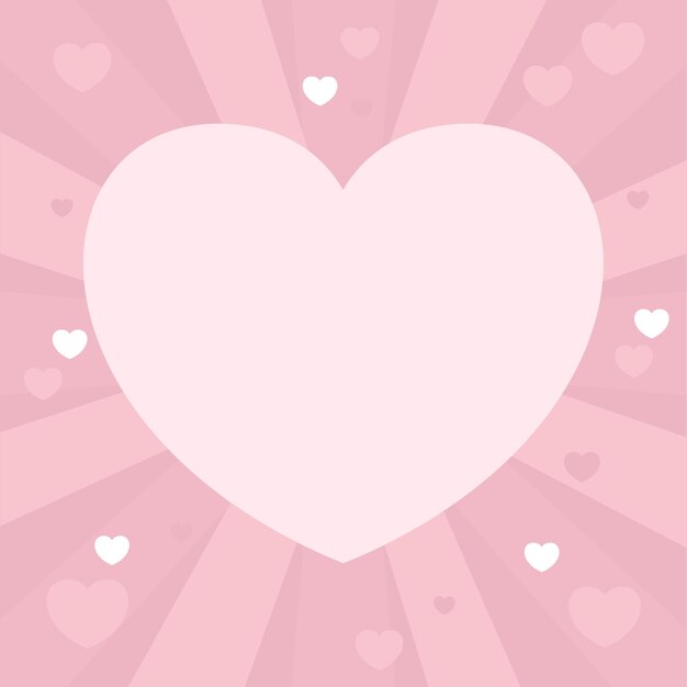 Pink in Love Background