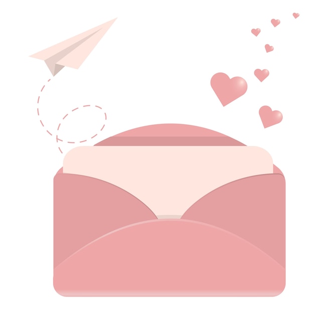 Pink mail sign