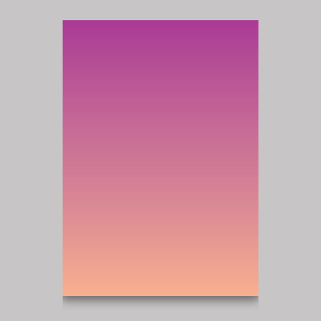 Pink ombre purple gradient background vector illustration web colors matt blank brochure