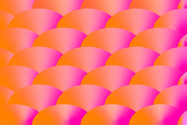 Pink Orange abstract glowing background