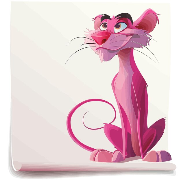 Pink_panther_cartoon_vector