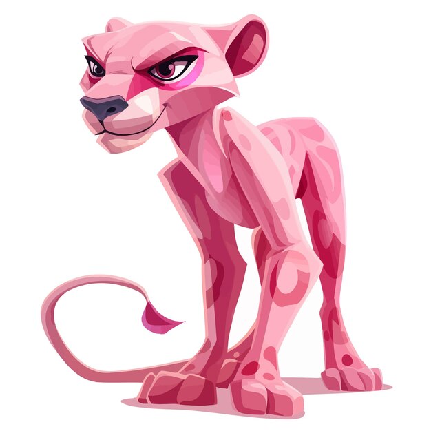 Vector pink_panther_cartoon_vector