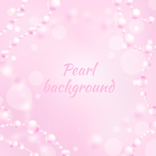 Pink pearl background.