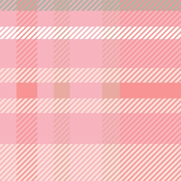 A pink plaid background with stripes and stripes.