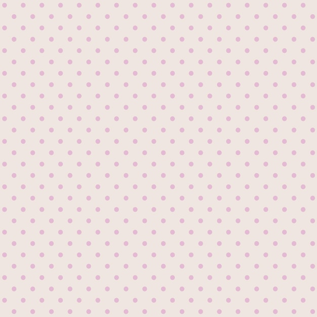 Pink polka dot pattern