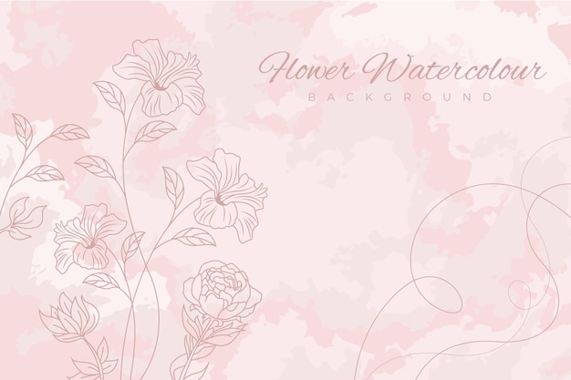 Pink powder pastel background