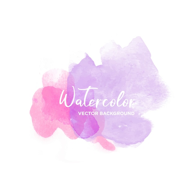 Pink Purple Blend Watercolor Background For Header