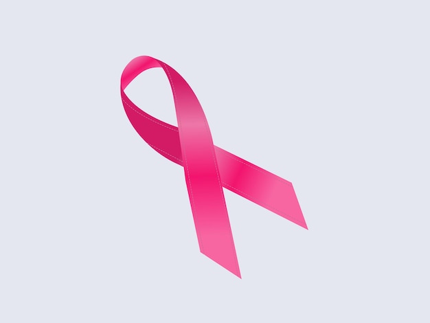 Pink Ribbon Borstkanker Bewustzijnsmaand Bewustzijnsvector