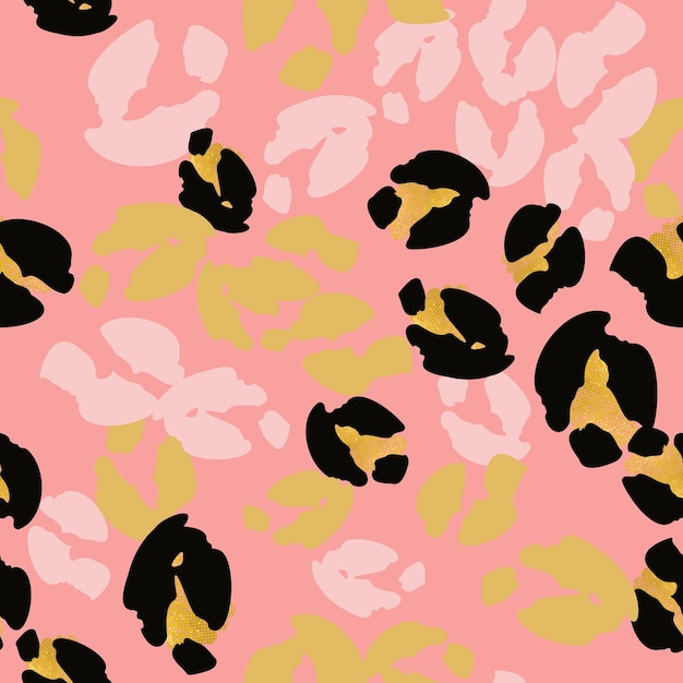 pink seamless pattern background wallpaper with different shapes abstract modern trendy style