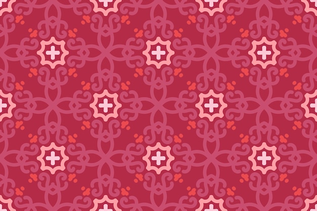 Vector pink seamless pattern