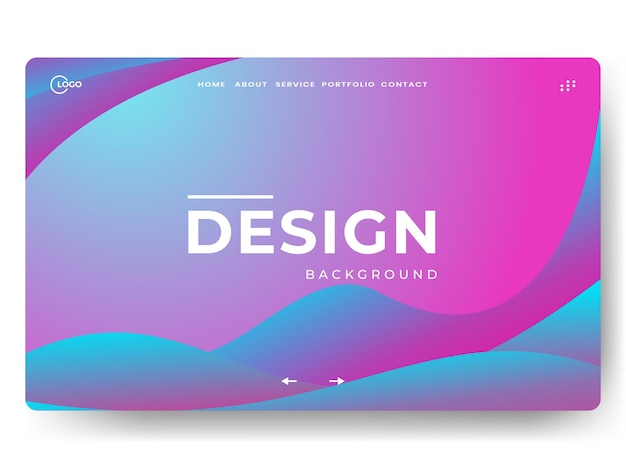 Sfondo astratto azzurro cielo rosa testurizzato dinamico minimo, liquido in stile design 3d con sfumatura di colore. perfetto per la pagina di destinazione del sito web, l'interfaccia utente di sviluppo, i contenuti video, la promozione, la pubblicità