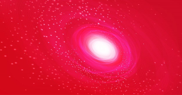 Pink spiral galaxy background