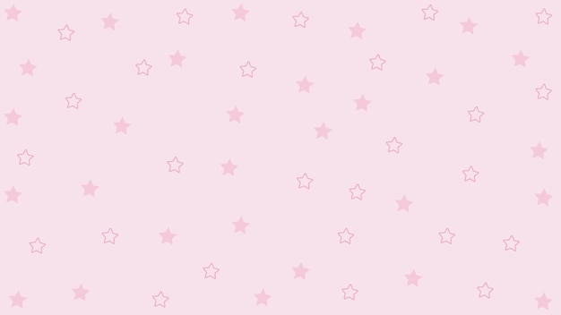 Vector pink star shape on pink background perfect for wallpaper backdrop postcard background