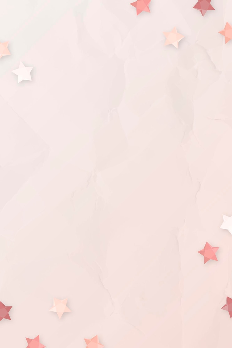 Vector pink stars frame design vector