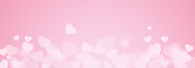 Pink sweet hearts background love design for valentines day mothers day