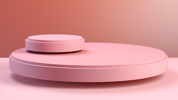 Vector a pink table with a pink top and a pink lid