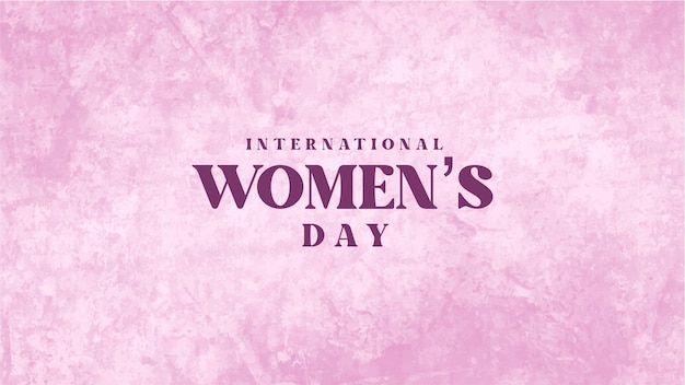 Vector pink texture background for international women's day