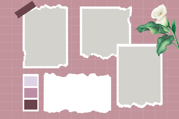 a pink wall with a dollar bill and a pink wallet