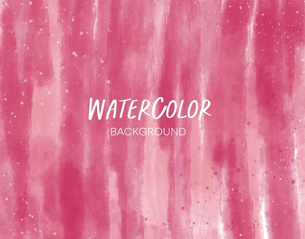 Pink watercolor abstract background