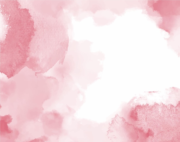 Vettore sfondo astratto acquerello rosa