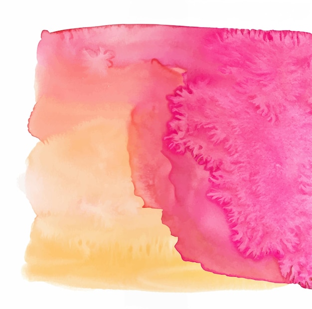 Pink watercolor abstract background