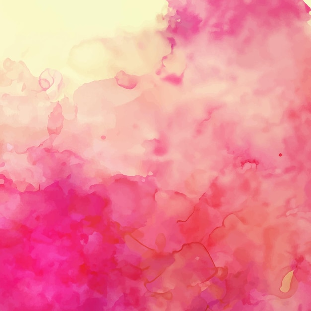 Pink watercolor abstract background