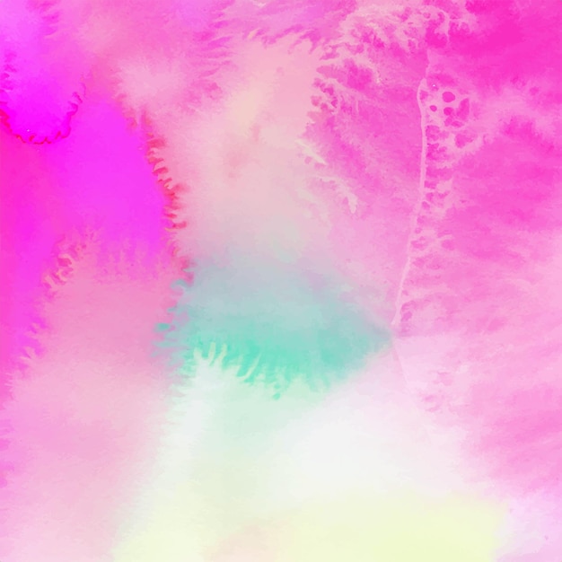 Vector pink watercolor abstract background