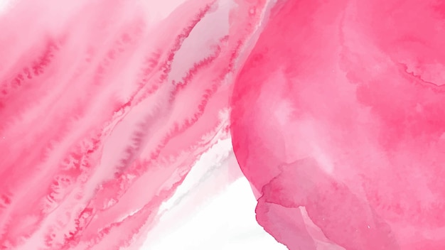 Розовый акварельный абстрактный фон