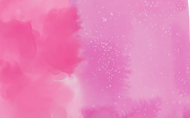 Pink watercolor abstract background