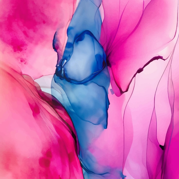 Вектор Розовый акварельный абстрактный фон