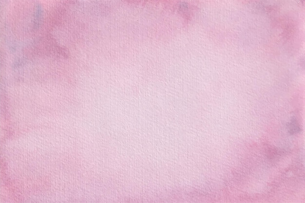 Vector pink watercolor soft background texture with copy space