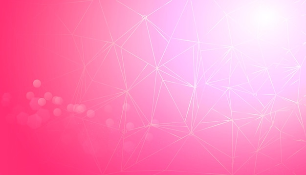 Pink and White colorful Gradiant Background with vector abstract Pink geometric shapes background