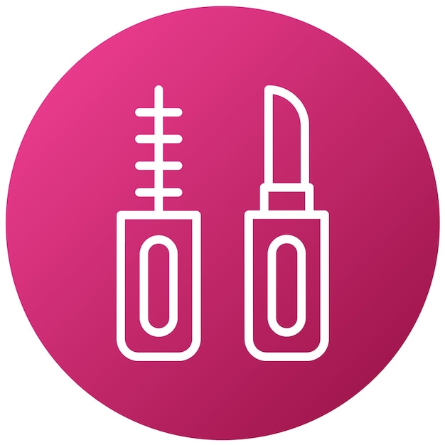 a pink and white logo with the word lipstick on it