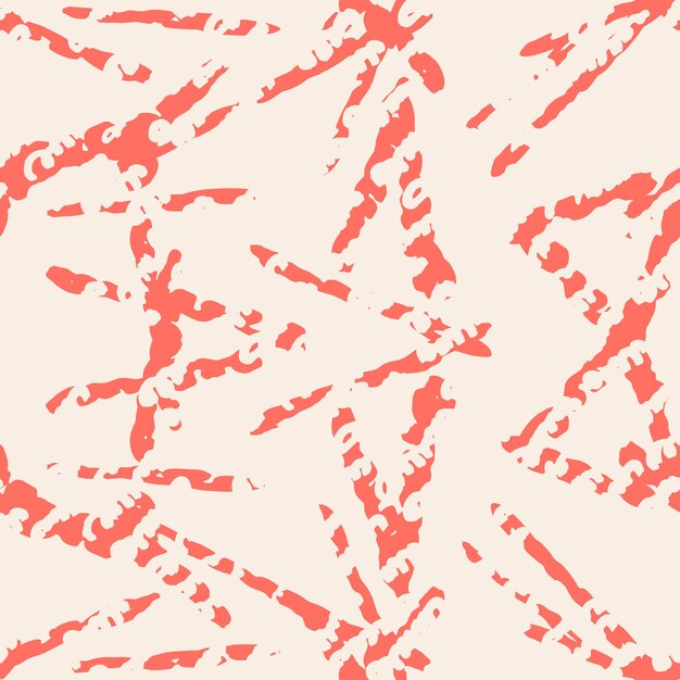 분홍색과 흰색 넥타이 염료 원활한 패턴입니다. 시보리 매끄러운 인쇄. 수채화 손으로 그린 바틱. 수제 수채화 셔츠 타이 염색 패턴입니다. 일본 전통 타일. 테라코타와 화이트 시보리.