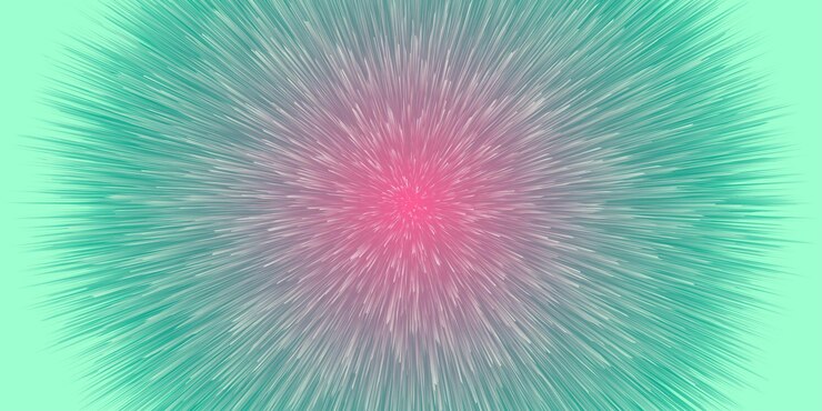 Vector pink with teal fur background fluffy and soft surface pattern