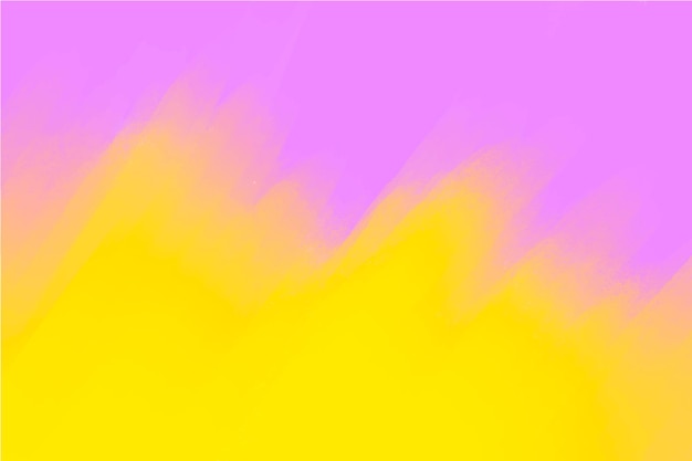 Pink yellow background Strokes of paint on canvas acrylic background