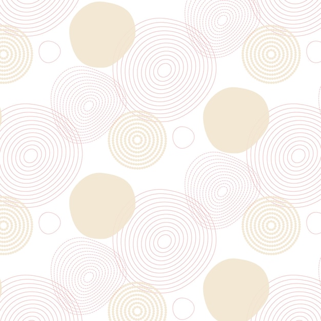 A pink and yellow seamless pattern