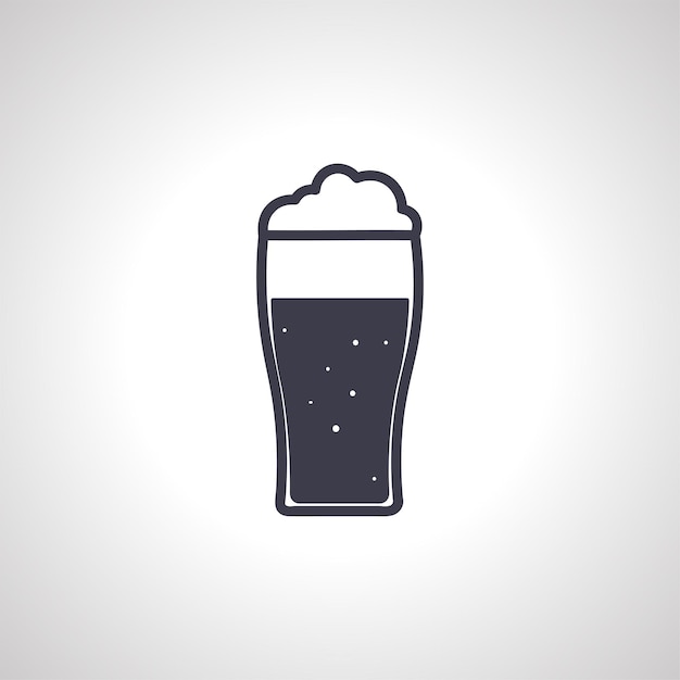 Premium Vector | Pint of beer icon beer icon