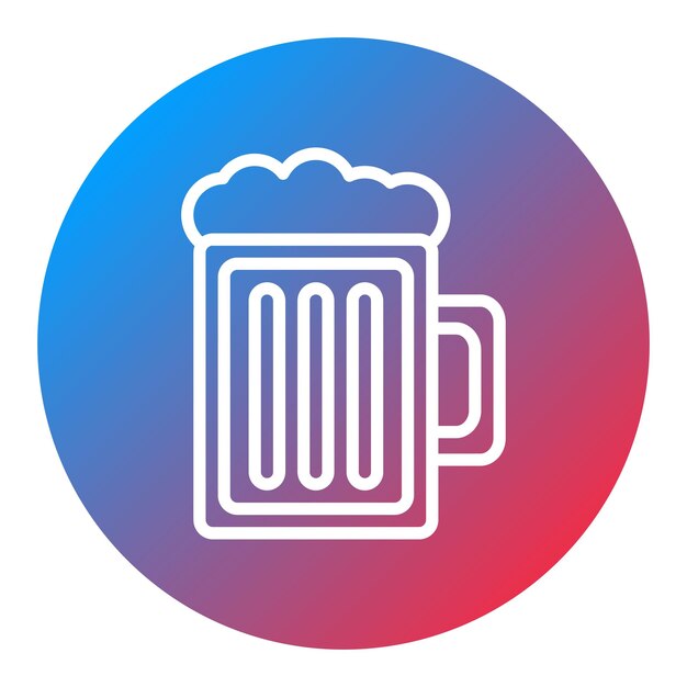 Pint of Beer icon vector afbeelding Kan worden gebruikt voor Oktoberfest