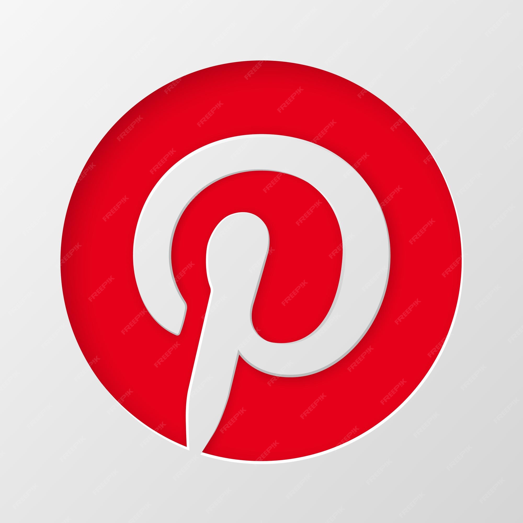 Social Media Icons Vector Pinterest