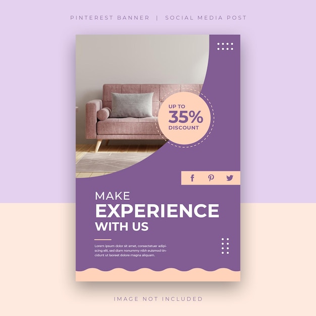 Pinterest Social Media Post - Web Banner