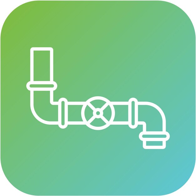 Vector pipe icon style