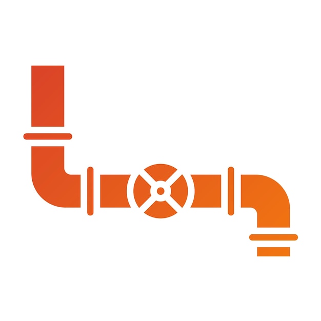 Vector pipe icon style