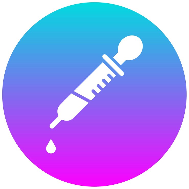 Vector pipette vector icon can be used for lab iconset