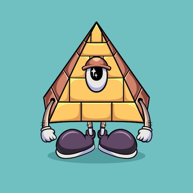 Piramide One Eyes Cartoon