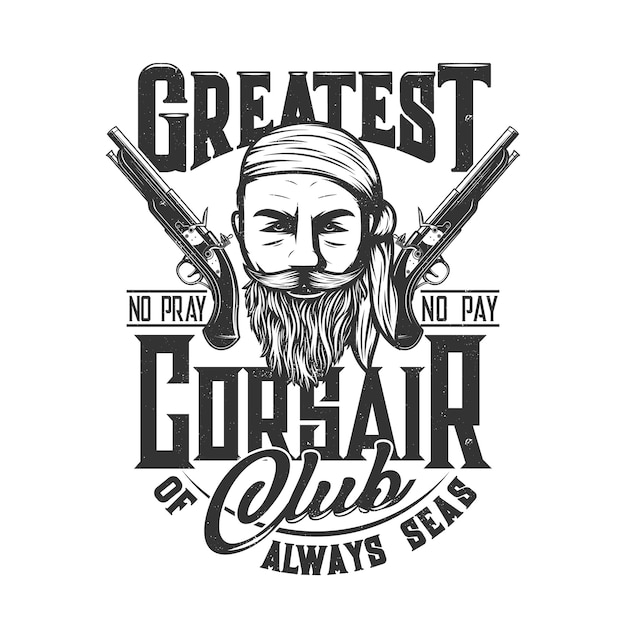 Pirate corsair sailor club