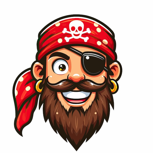 海賊の顔