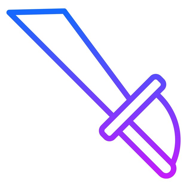 Pirate Knife Vector Iconen